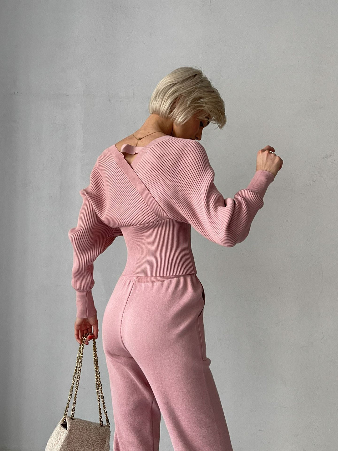 Off-Shoulder Top and Pants Set