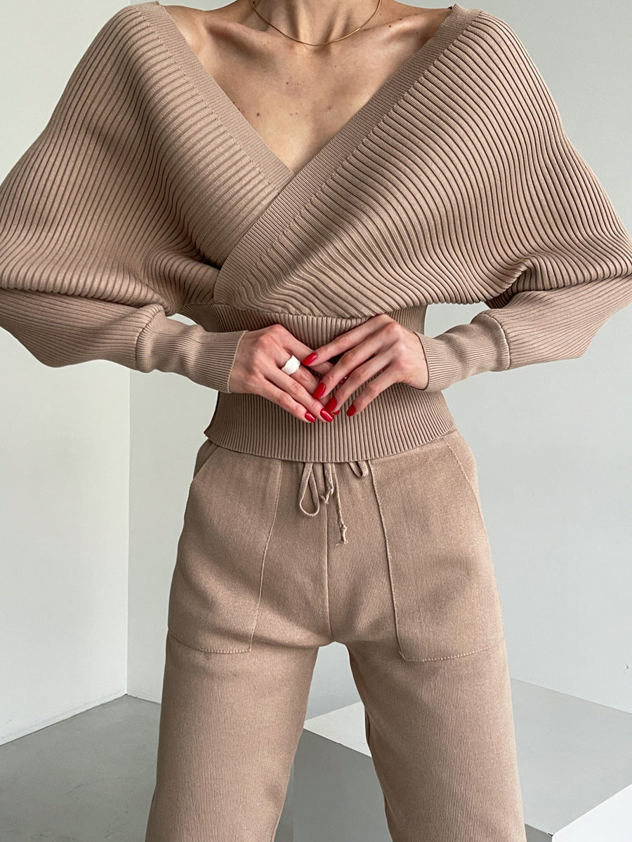 Off-Shoulder Top and Pants Set