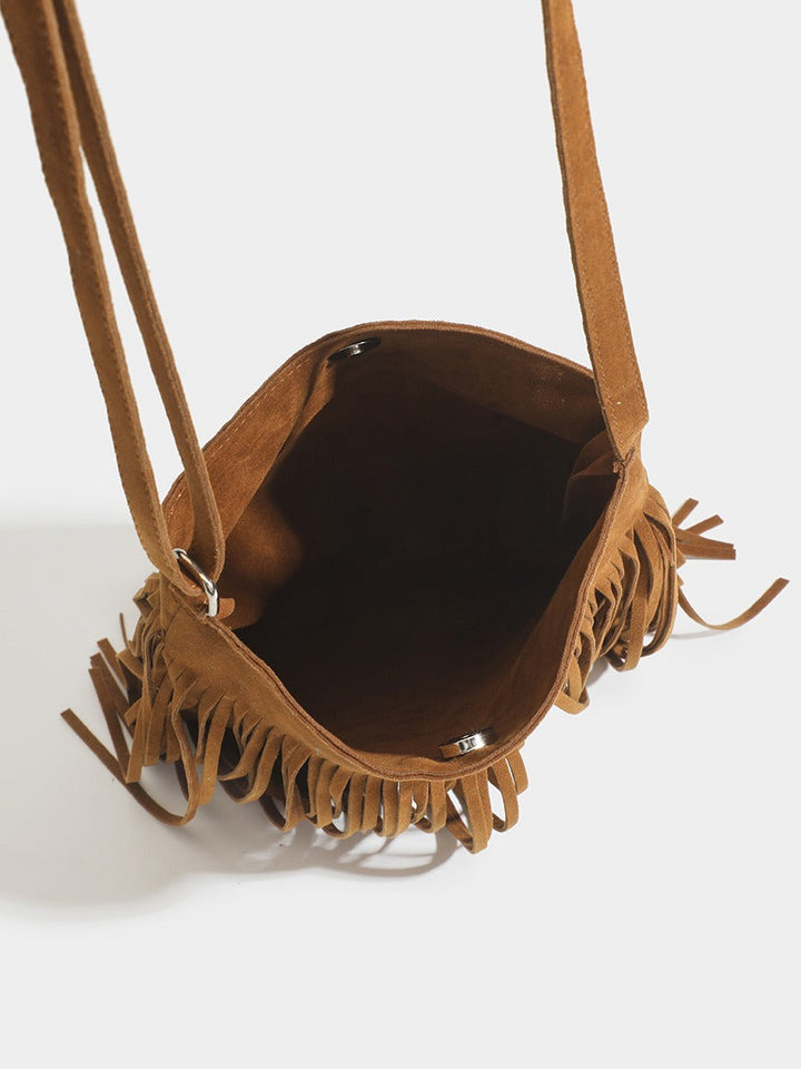 Fransen Umhängetasche Boho-Stil