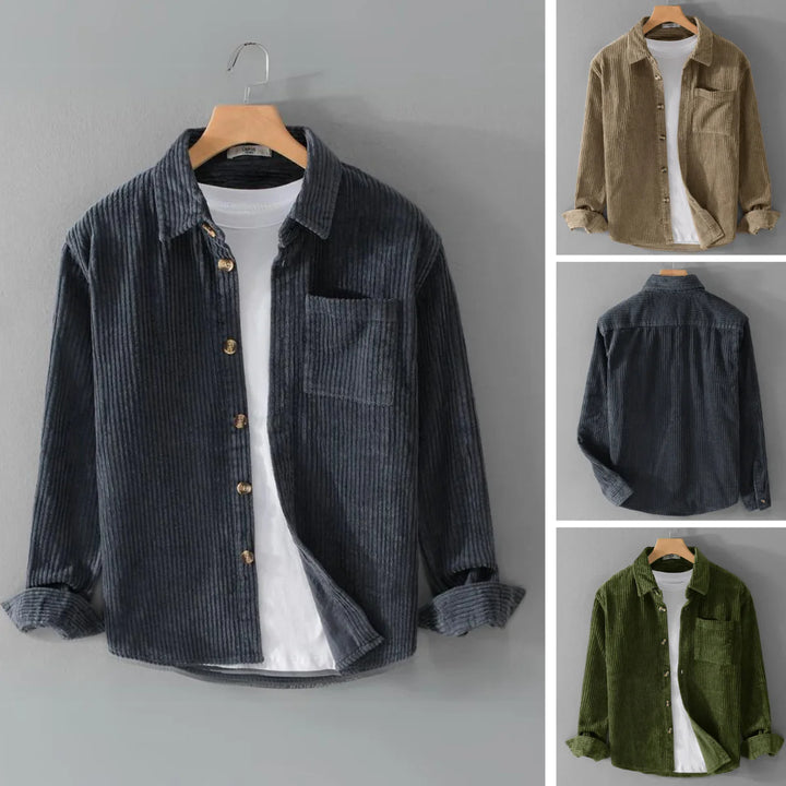 Corduroy overshirt
