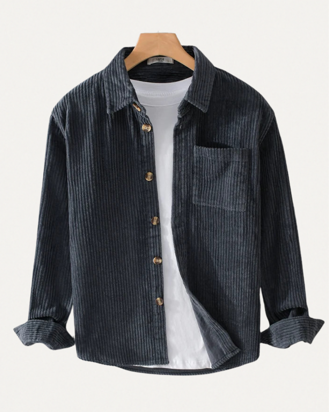 Corduroy overshirt