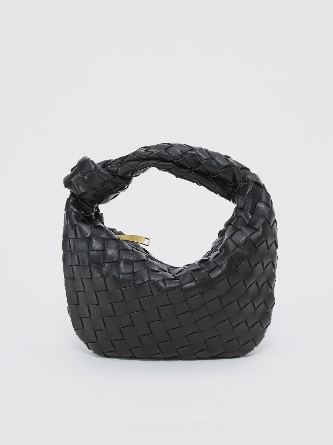 Braided Handbag – Stylish Polyurethane Design, Compact Size 27x2x16 cm, Ideal for Casual and Special Events 0
