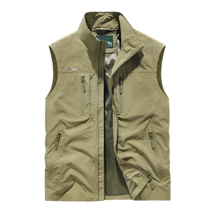 Men's Casual Vest for Outdoor Wear – Comfortable, Versatile, Timeless Design in Multiple Colors and Sizes S-XL 0