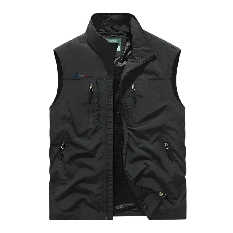 Men's Casual Vest for Outdoor Wear – Comfortable, Versatile, Timeless Design in Multiple Colors and Sizes S-XL 1
