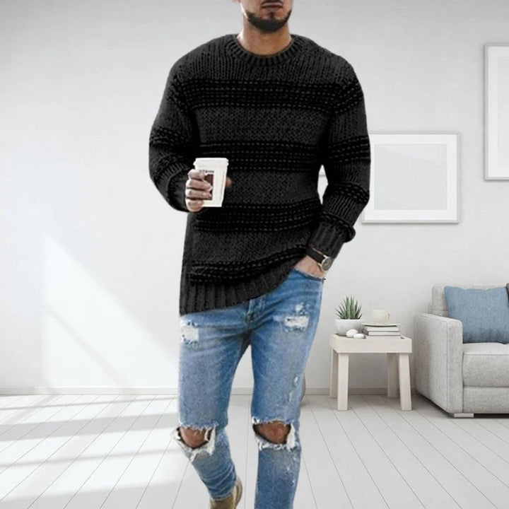 Men's Norwegian Sweater, Chunky Knit Winter Knitwear, Warm and Stylish Casual Layering, Regular Fit, Various Sizes and Colors 2