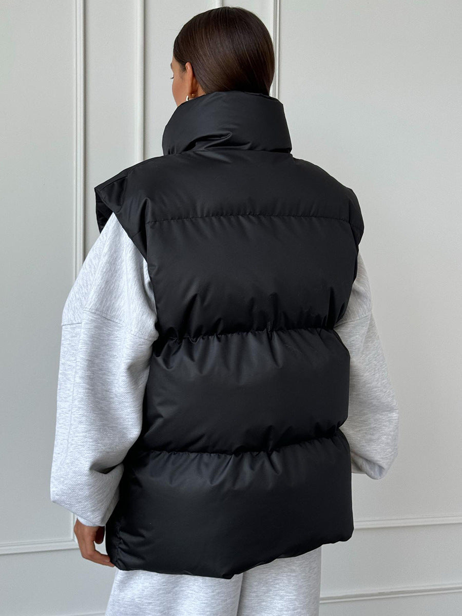 Wattierte ärmellose Weste