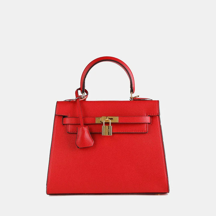 Handtasche mit Schlossdetail