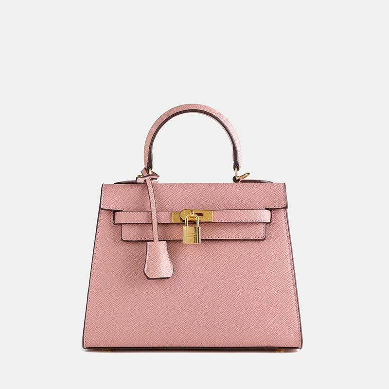 Handtasche mit Schlossdetail