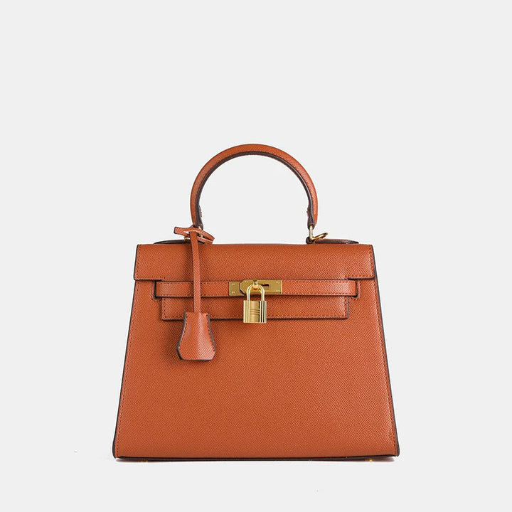 Handtasche mit Schlossdetail