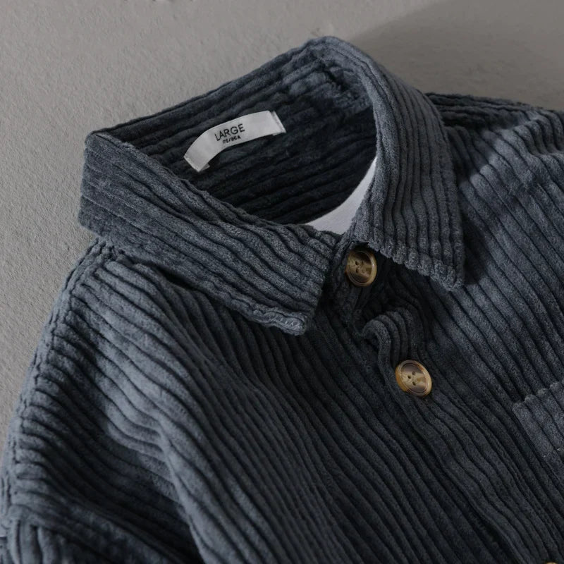 Corduroy overshirt
