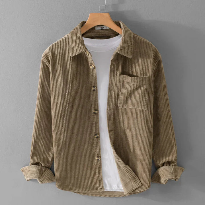 Corduroy overshirt