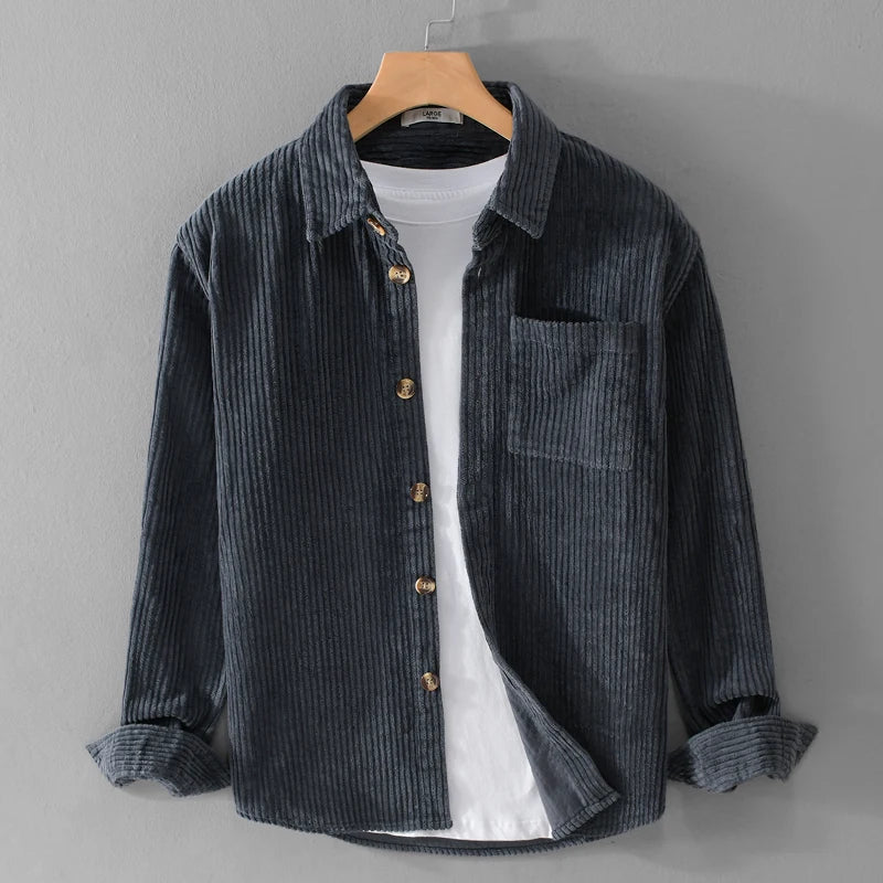 Corduroy overshirt