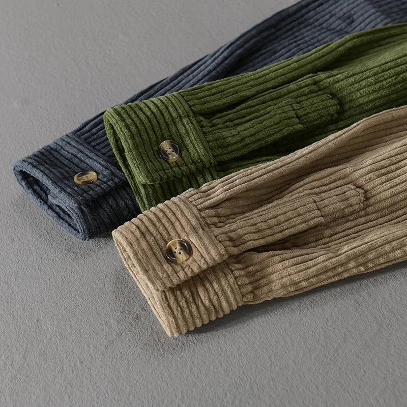 Corduroy overshirt