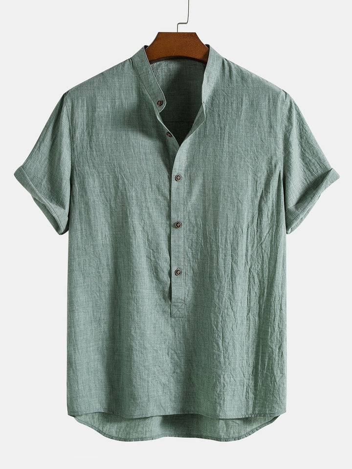 Short Sleeve Ensemble in Premium Fabric Blend – Elegant and Versatile for Casual or Formal Wear, Available in Multiple Colors and Sizes 3