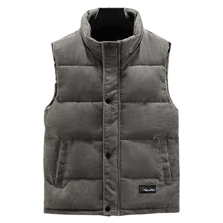 Stylish Men's Vest for Winter - Warm Sleeveless Jacket with Excellent Insulation, Lightweight, Versatile for Outdoor Activities 4