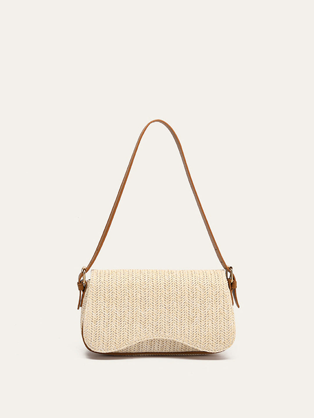 Stylish Straw Woven Shoulder Bag – Lightweight Eco-Friendly Accessory for Everyday Use, 25CM x 7CM x 14CM 0