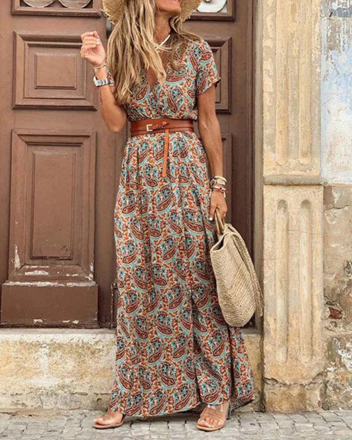 Elegant Ibiza-Style Dress