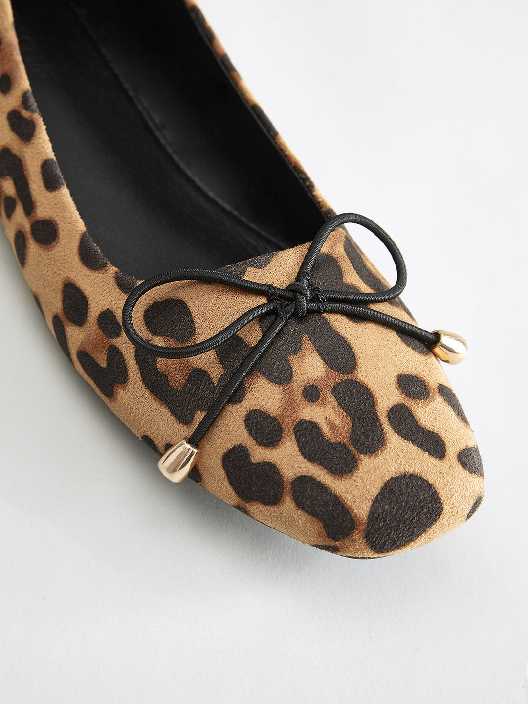Women's Ballet Flats Leopard Print Size 6-9 Polyurethane 3