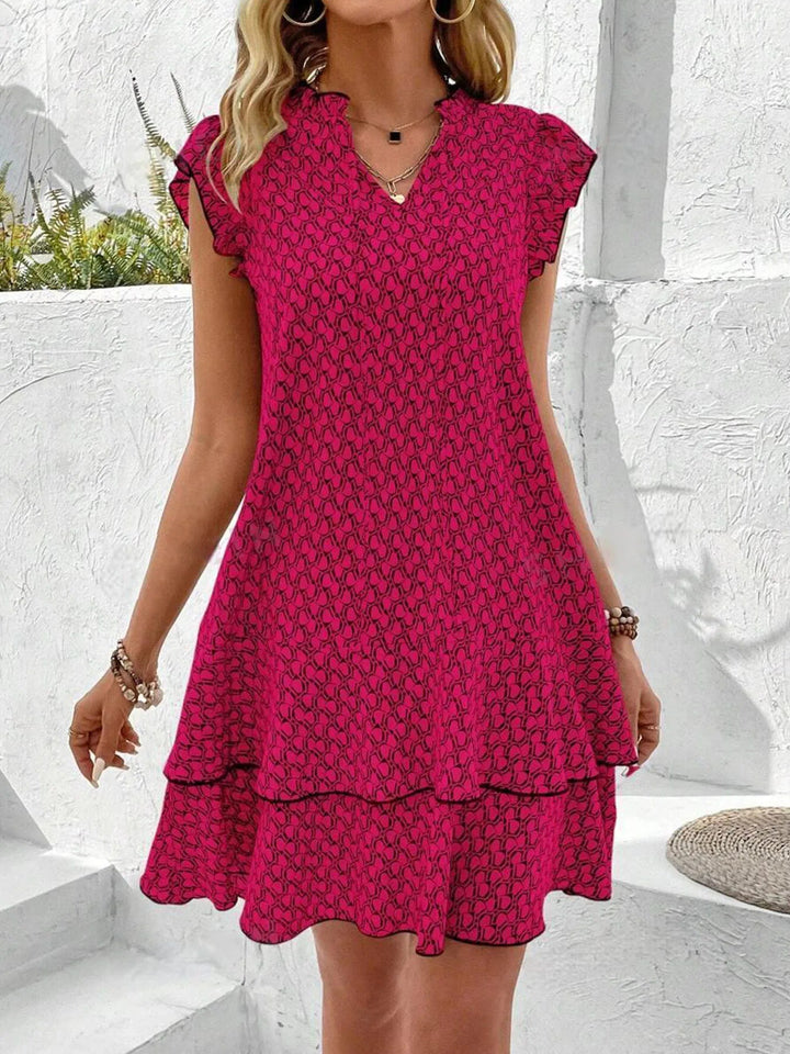 Women's Black Dress Size M Polyester - Elegant Summer Cocktail Dress 5