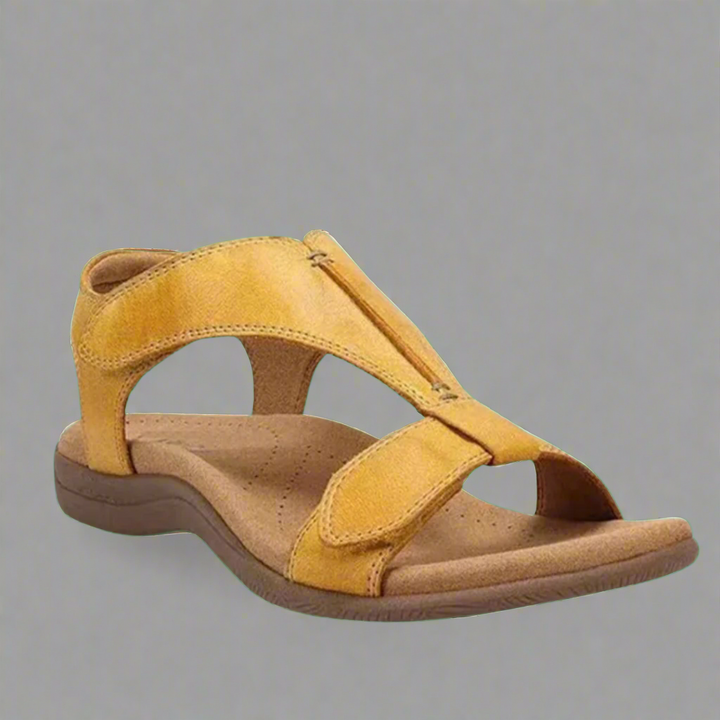 Women's Sandals Black Size 8 Lightweight Orthopedic Comfort 0