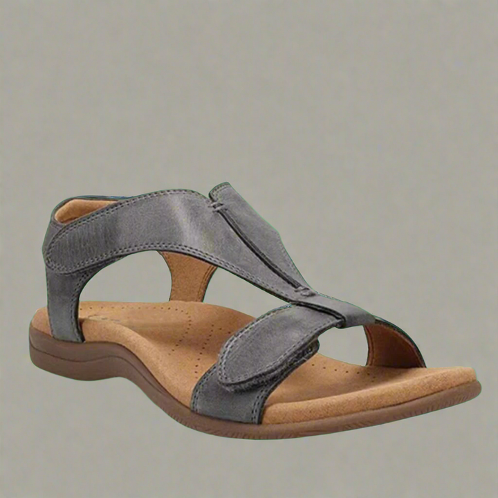 Women's Sandals Black Size 8 Lightweight Orthopedic Comfort 2