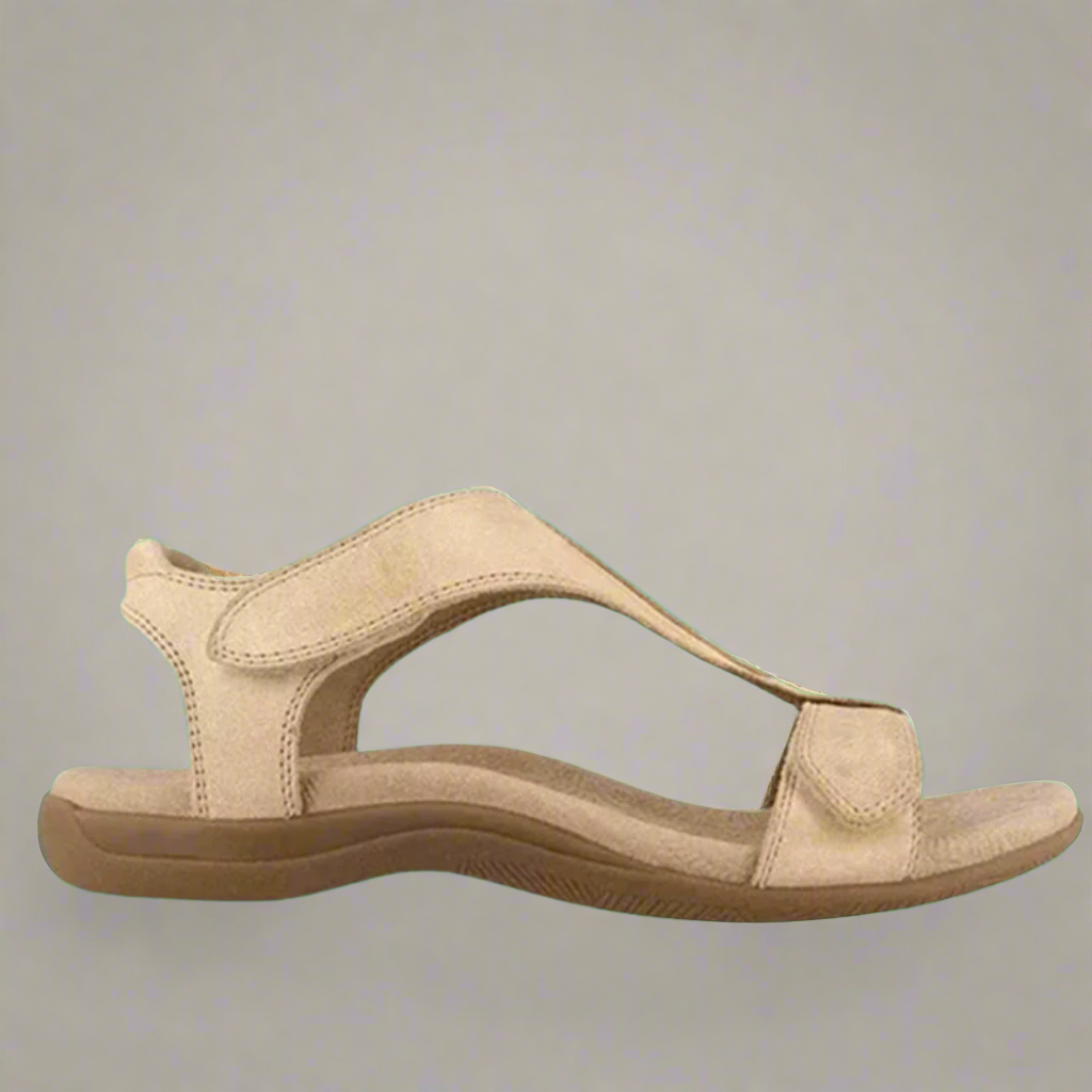 Women's Sandals Black Size 8 Lightweight Orthopedic Comfort 5