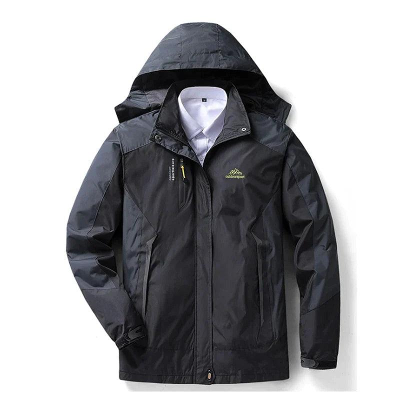 Women's Waterproof Rain Jacket with Adjustable Hood – Stylish Waterproof Coat for All Weather 2