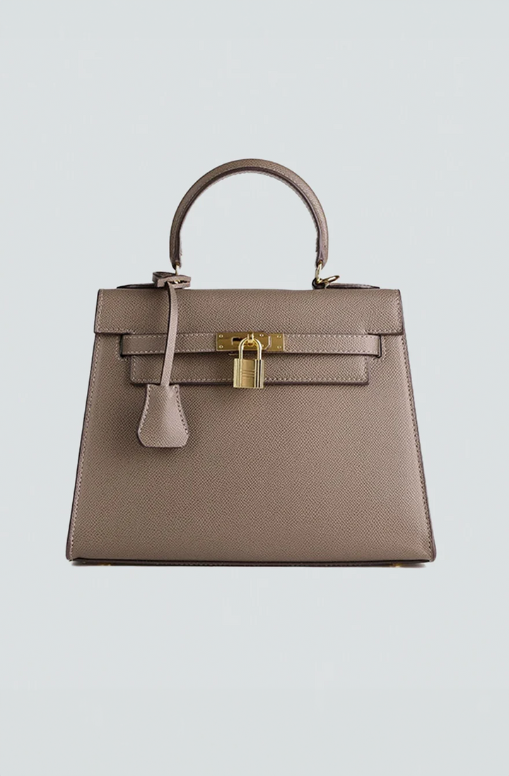 Handtasche mit Schlossdetail