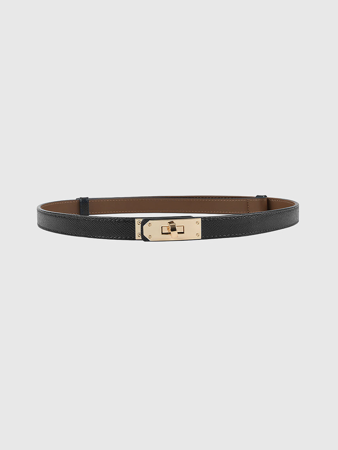 Adjustable Polyurethane Belt for Men and Women – Regular Fit, 55-97cm Length, Slim Profile 0