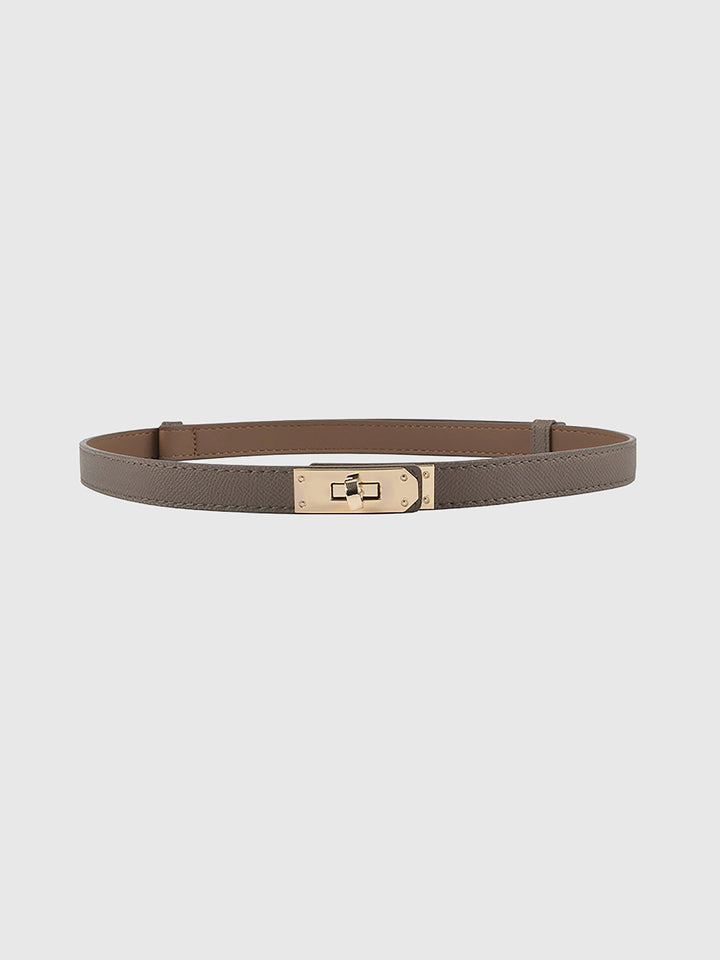 Adjustable Polyurethane Belt for Men and Women – Regular Fit, 55-97cm Length, Slim Profile 4
