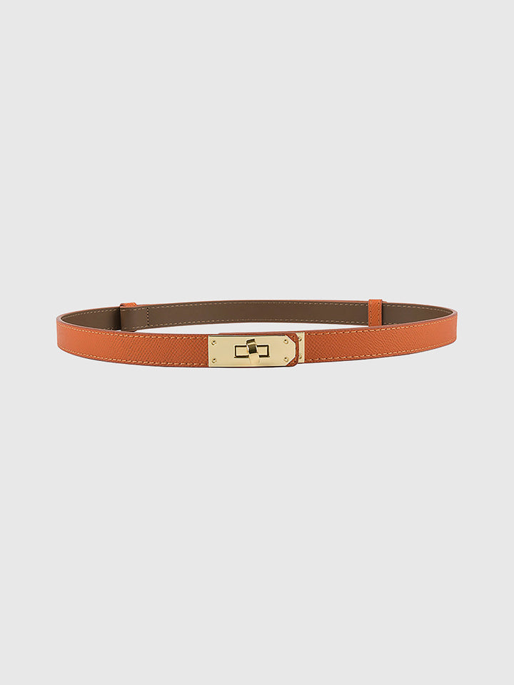 Adjustable Polyurethane Belt for Men and Women – Regular Fit, 55-97cm Length, Slim Profile 5