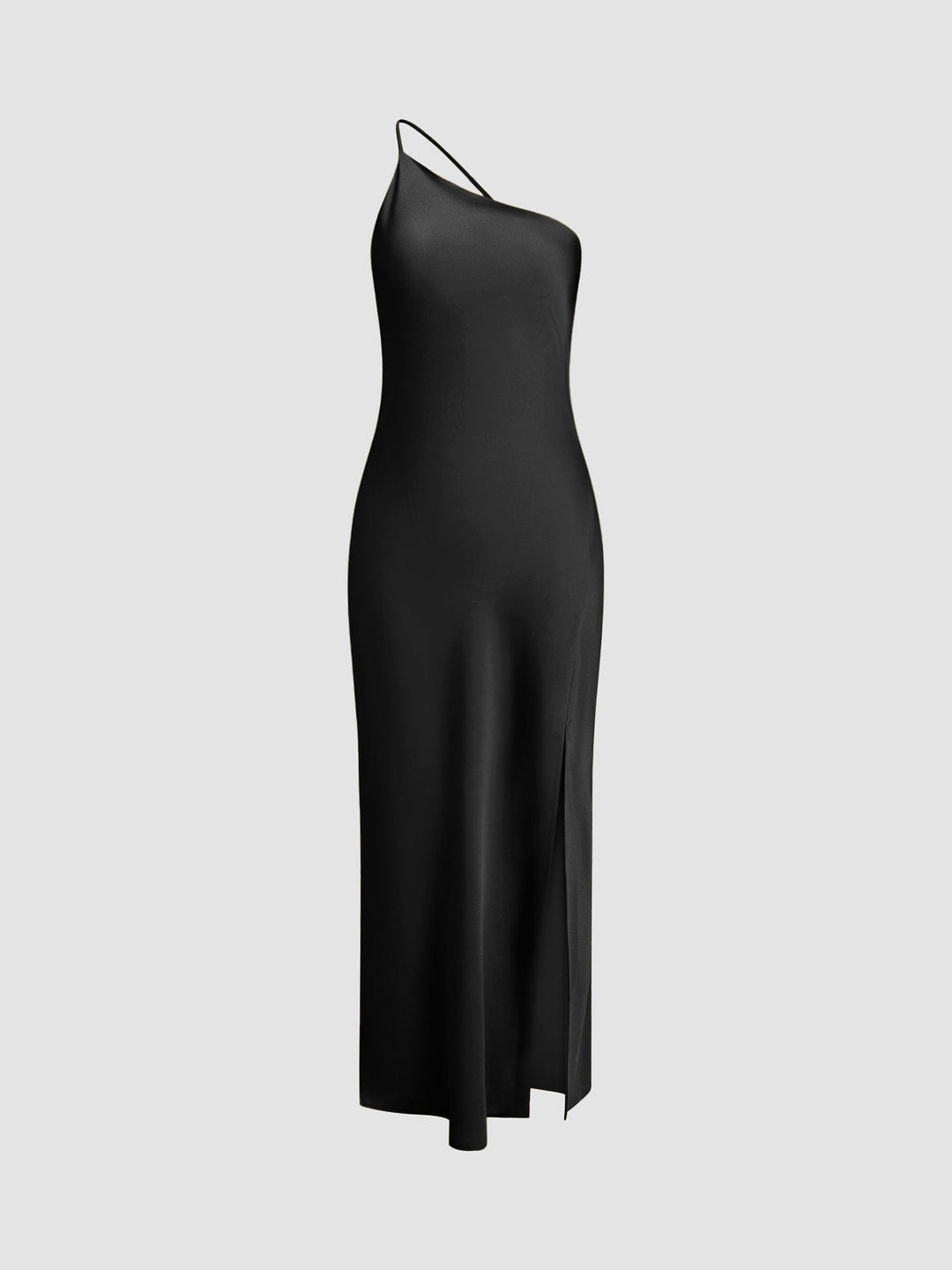 Backless Satin Maxi Evening Gown with Slit – Elegant Formal Dress for Women, Sleeveless, Available in Multiple Sizes 7
