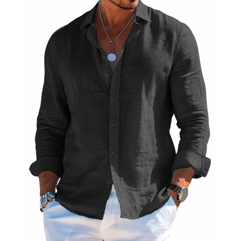 Elegant Breathable Shirt in Lightweight Cotton Blend – Tailored Fit, Wrinkle-Resistant for All-Day Comfort 3