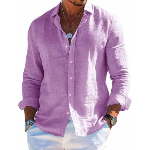 Elegant Breathable Shirt in Lightweight Cotton Blend – Tailored Fit, Wrinkle-Resistant for All-Day Comfort 5