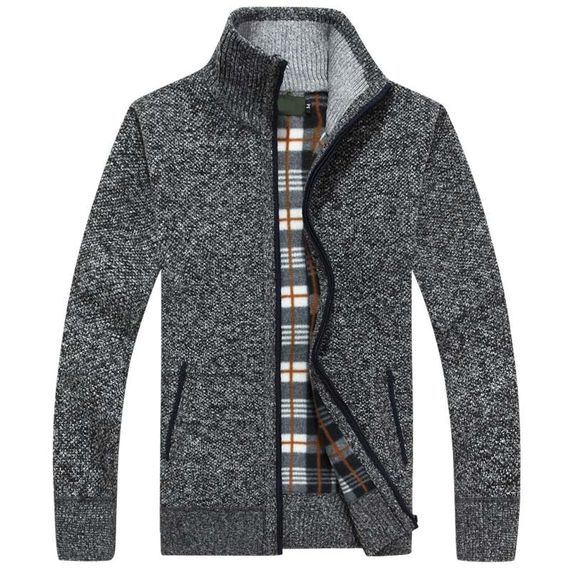 Knitted Winter Coat with Sherpa Lining for Women – Stylish Beige Jacket for Ultimate Warmth and Comfort 3