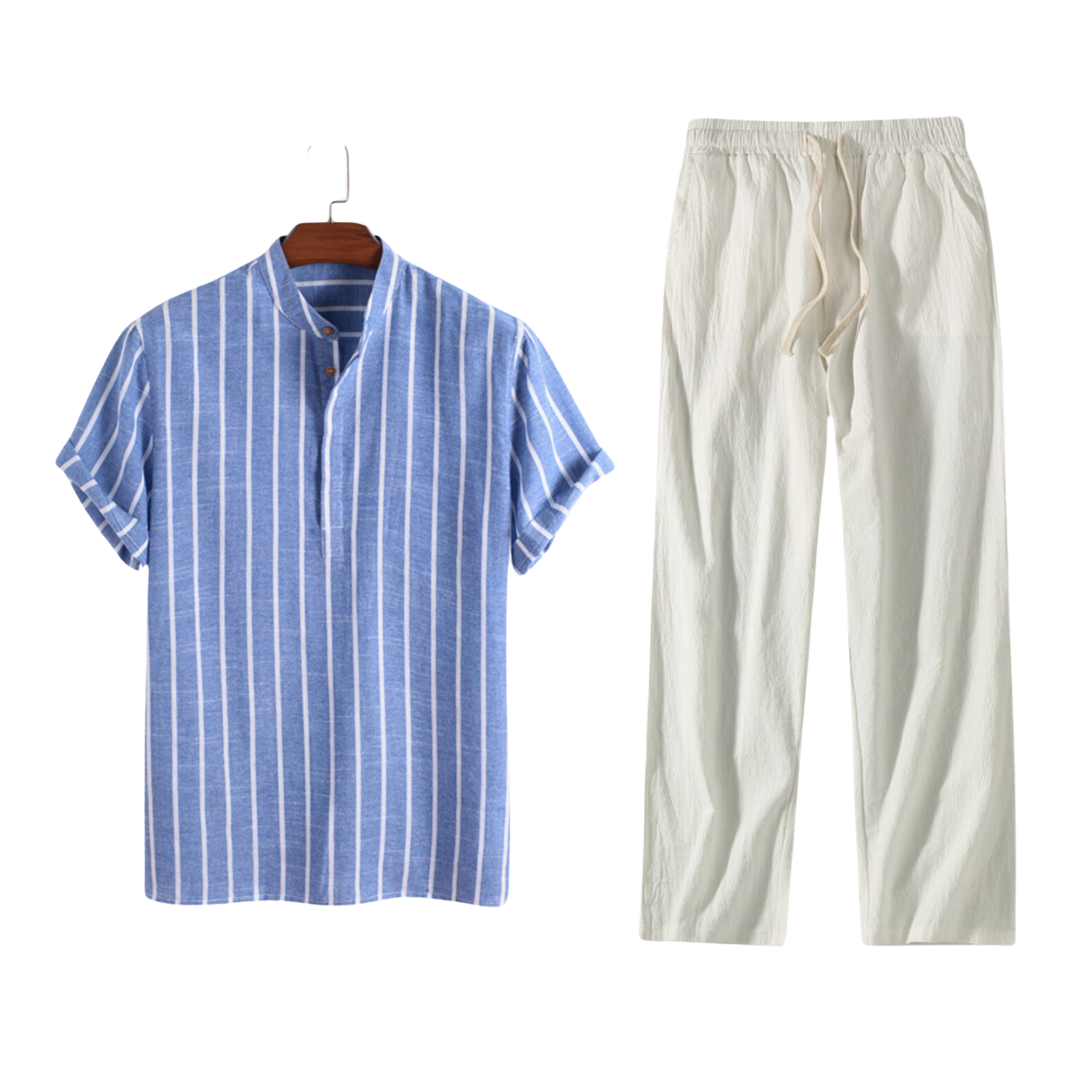 Linen Two Piece Set for Women – Elegant, Comfortable, and Versatile Linen Clothing for Any Occasion 0