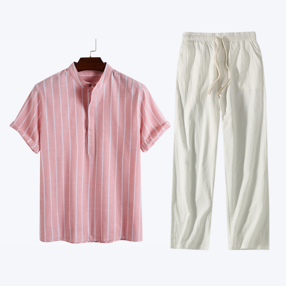 Linen Two Piece Set for Women – Elegant, Comfortable, and Versatile Linen Clothing for Any Occasion 1