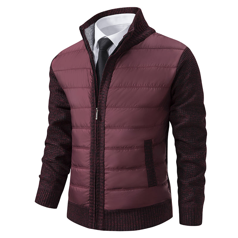 Men's Black Cardigan with Shawl Collar – Elegant Knitwear for Winter and Special Occasions 0