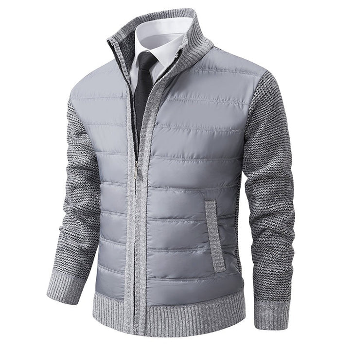 Men's Black Cardigan with Shawl Collar – Elegant Knitwear for Winter and Special Occasions 3