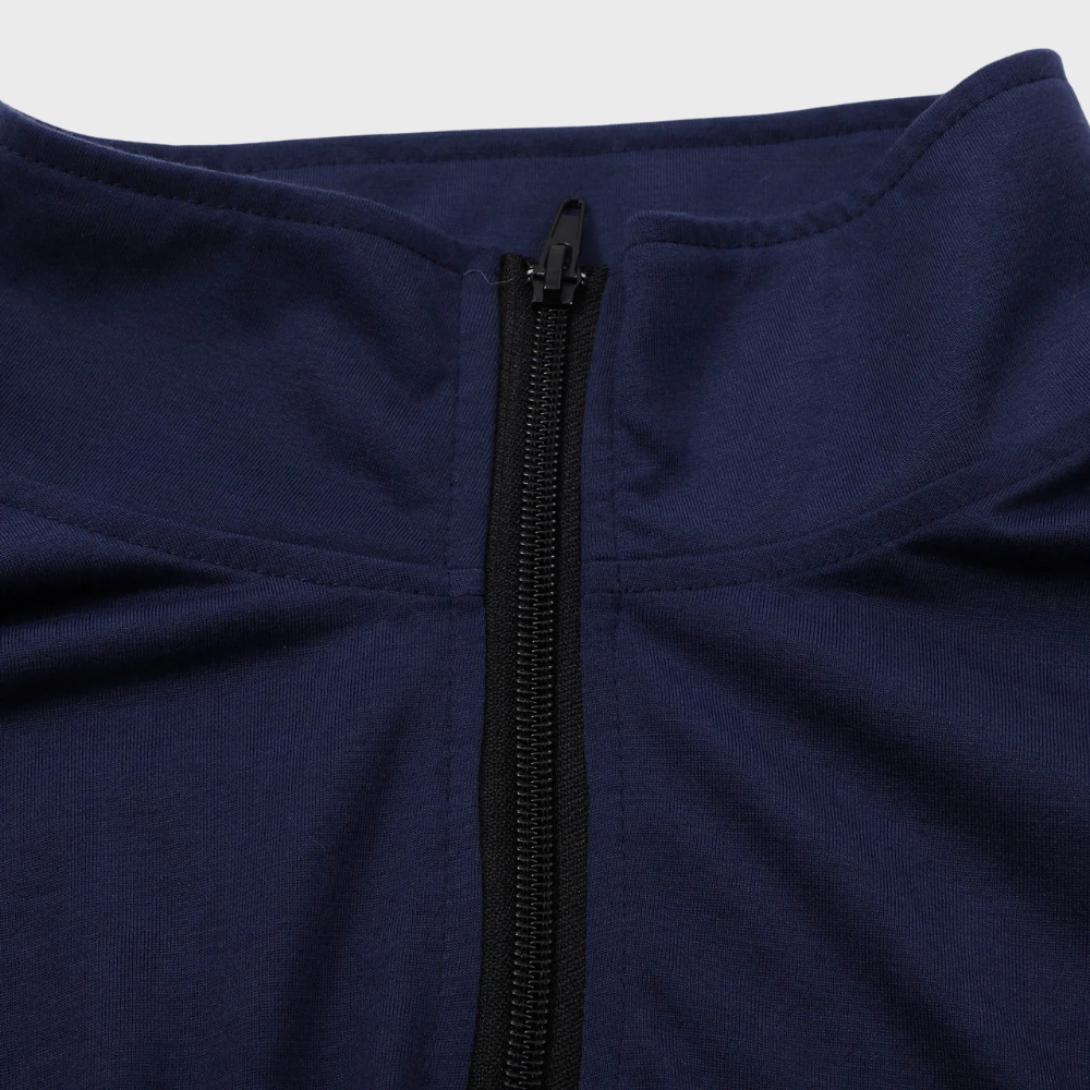 Men's Half Zip Sweater – Lightweight and Warm Low Collar Design in Multiple Colors, Comfortable Fit for Any Occasion 8