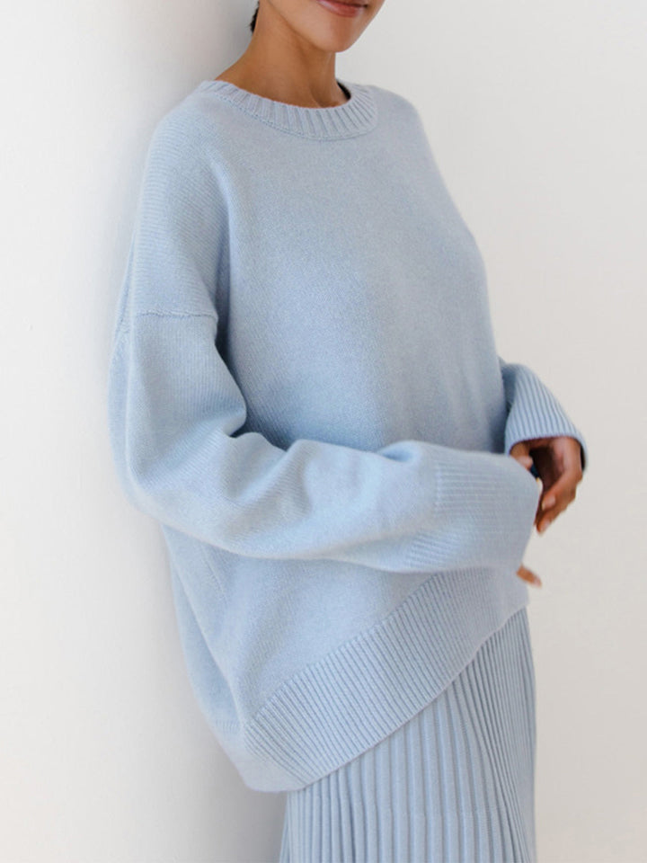 Oversized Candyfloss Pullover Sweater – Soft Knit with Medium Stretch for Comfortable Fit, Available in Multiple Sizes 0