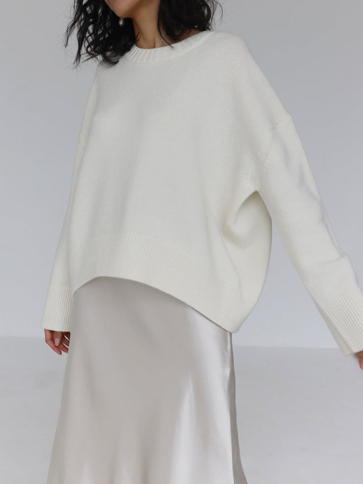 Oversized Candyfloss Pullover Sweater – Soft Knit with Medium Stretch for Comfortable Fit, Available in Multiple Sizes 12