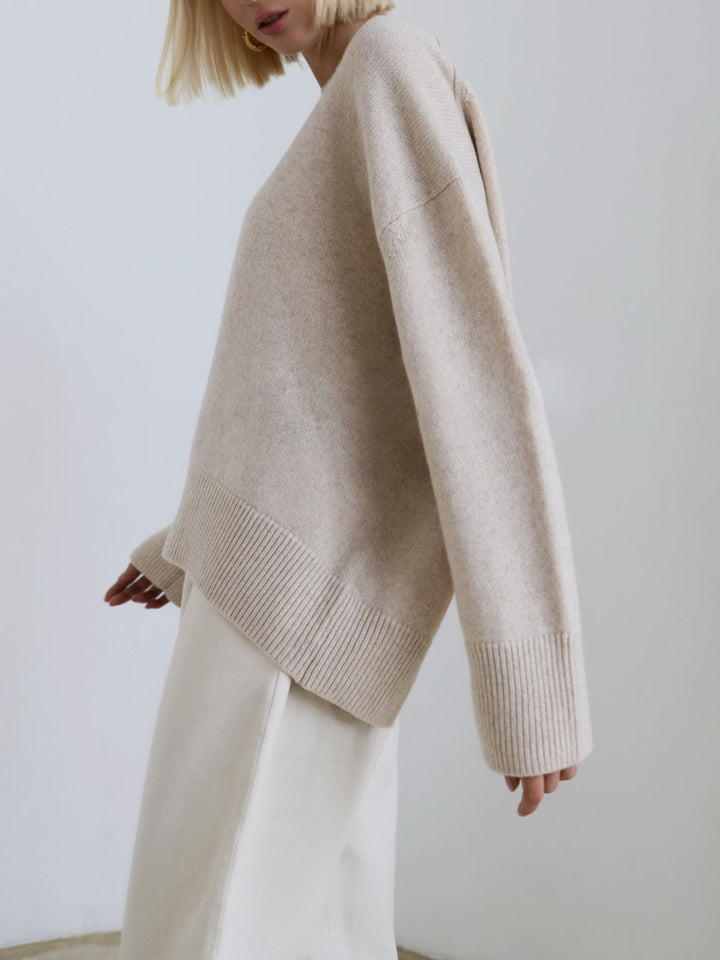 Oversized Candyfloss Pullover Sweater – Soft Knit with Medium Stretch for Comfortable Fit, Available in Multiple Sizes 7
