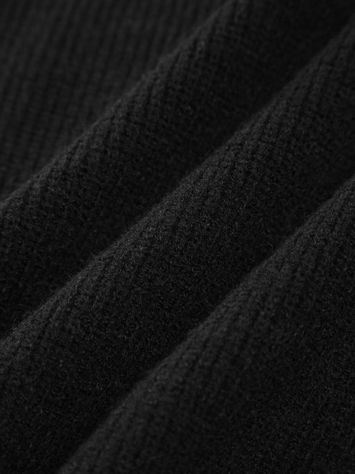 Oversized Mock Neck Women's Sweater – Soft Knit Design with Slight Stretch for Comfort and Style 6