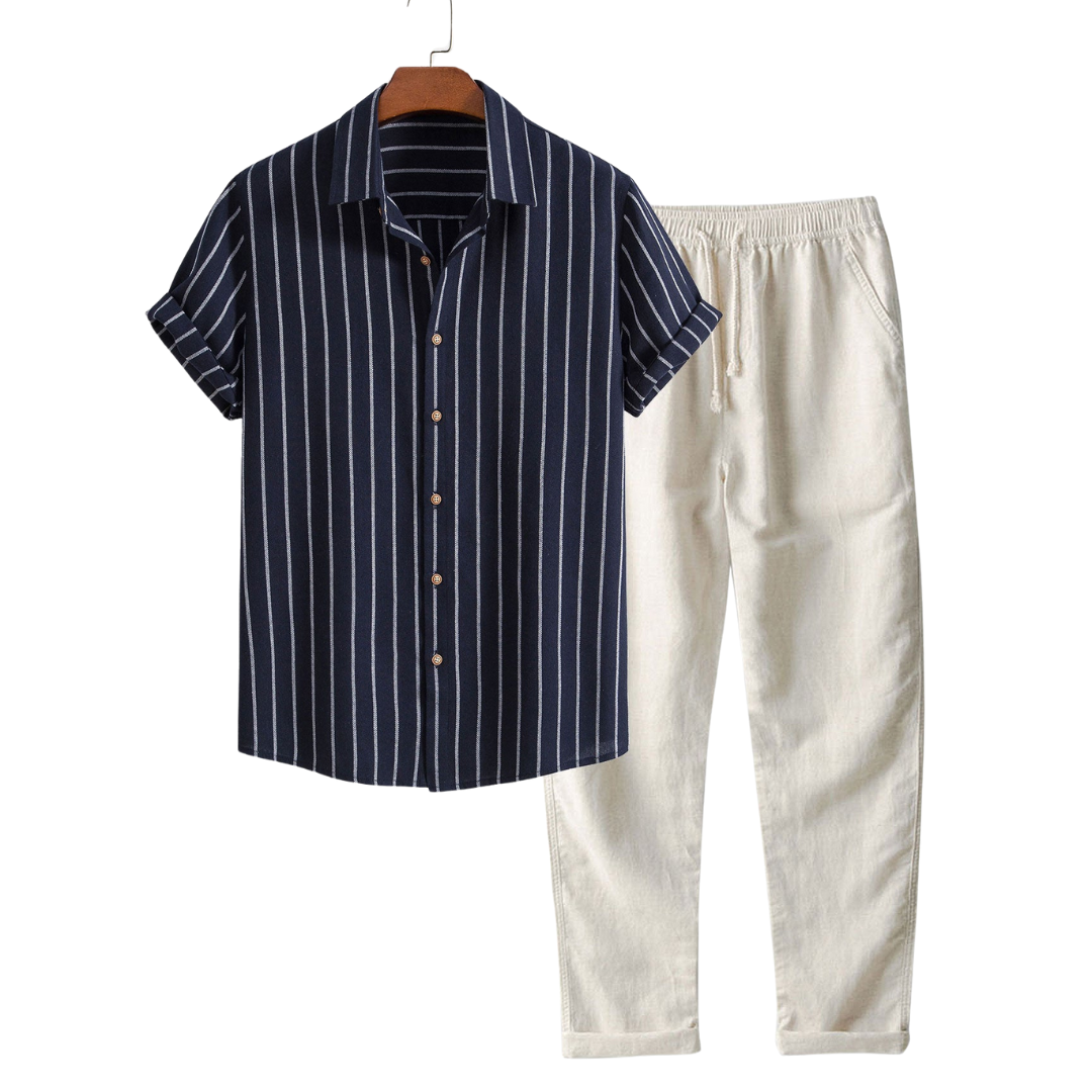 Short Sleeve Ensemble for Everyday Wear – Elegant Design, High-Quality Fabric, Multiple Sizes Available 0