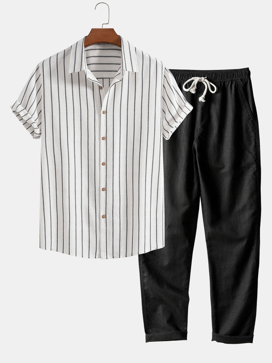 Short Sleeve Ensemble for Everyday Wear – Elegant Design, High-Quality Fabric, Multiple Sizes Available 3