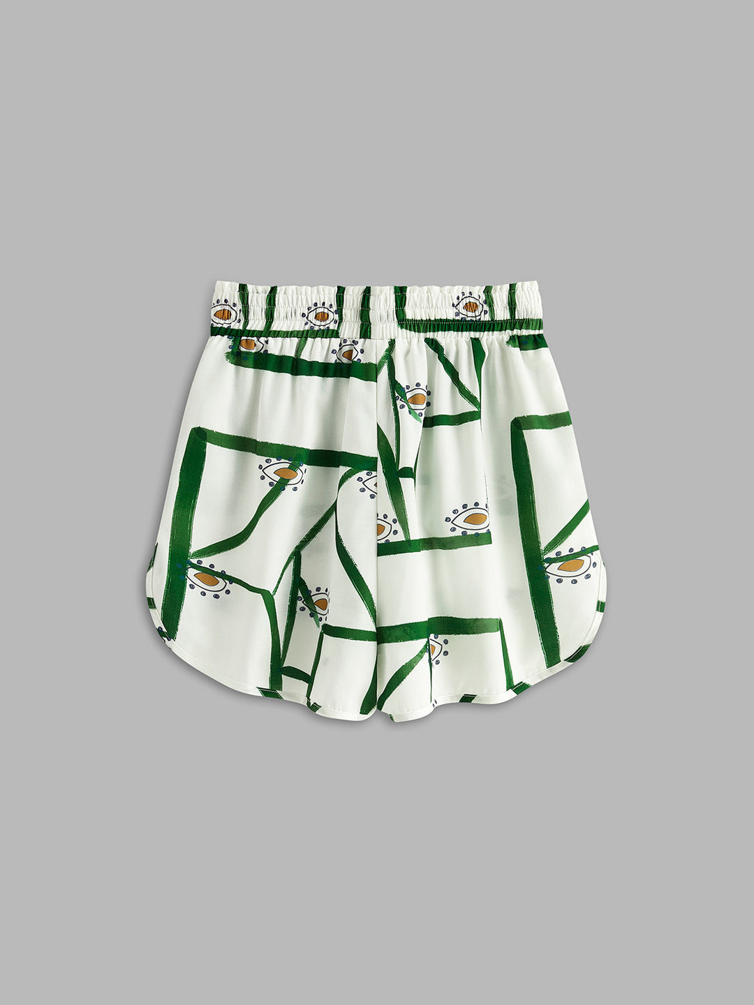 Stylish Linen Shorts Set for Women - Lightweight Woven Fabric with Relaxed Fit and Drawstring Design 8