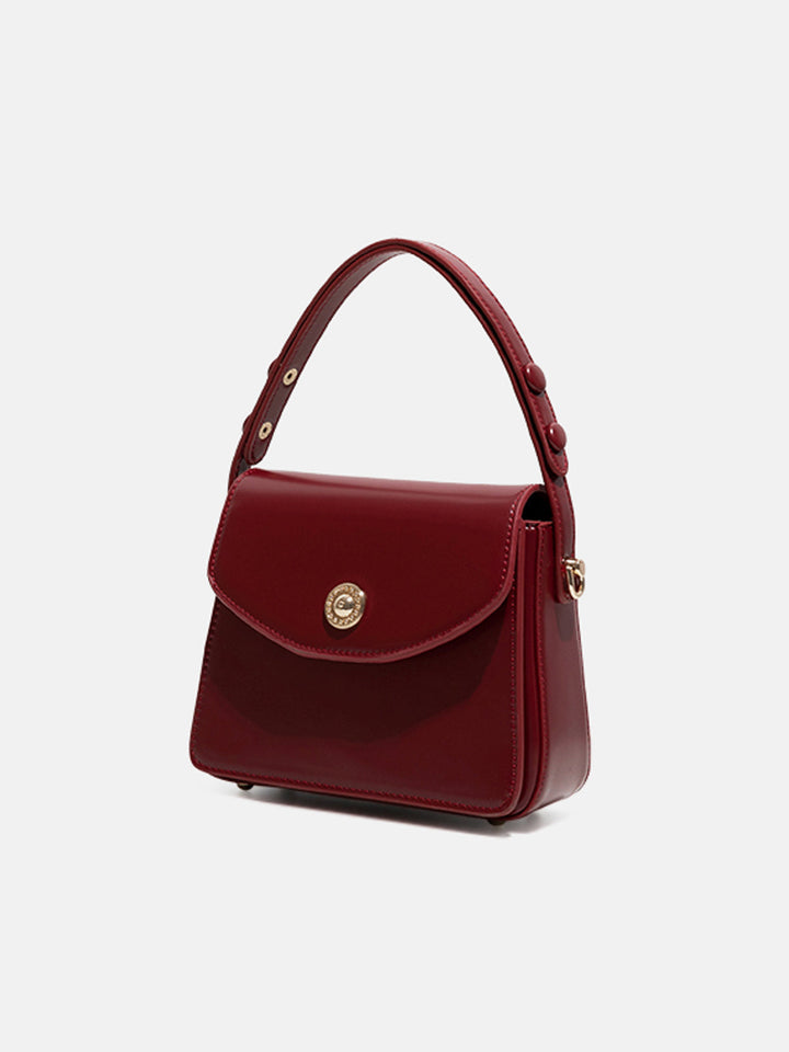 Stylish Shoulder Bag for Women in Durable Polyurethane – Lightweight Everyday Accessory, Compact Size 8.3 x 3.1 x 6.7 2
