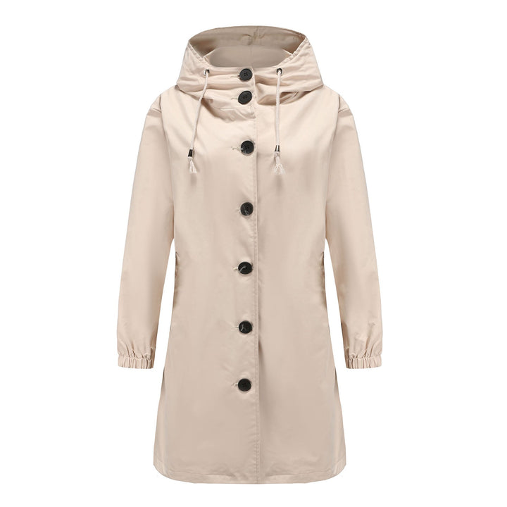 Stylish Women's Waterproof Jacket with Hood – Lightweight Rain Coat for All Weather, Breathable and Versatile 1