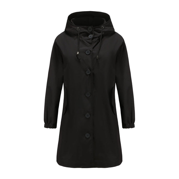 Stylish Women's Waterproof Jacket with Hood – Lightweight Rain Coat for All Weather, Breathable and Versatile 5